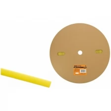 Термоусаживаемая трубка ТУТнг 14/7 желтая (100 м/ролл) TDM (Упаковка 100м) SQ0518-0030