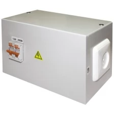 TDM ящик с понижающим трансформатором ЯТП-0,25кВа 220/12В 2 автомата SQ1601-0001