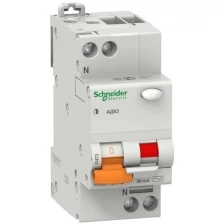 Дифференциальный автоматический выключатель 1пол.+N 25А 30мА 4,5kA Domovoy Schneider Electric