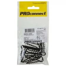 ProConnect Дюбель-хомут PROconnect 5-10, черный, прямоугольный, 10 шт. (48 уп.)