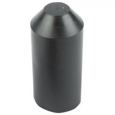 Rexant Термоусаживаемый колпак, (капа) 74,0/31,0 мм черный REXANT, 8 шт.