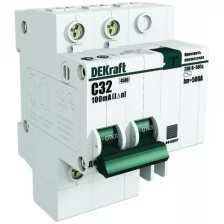 Автоматический выключатель дифференциального тока 1П+Н 32А 30мА тип AC характеристика С ДИФ-101 15160DEK Schneider Electric