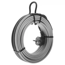 Саморегулирующийся греющий кабель SRL 16-2CR, 16 Вт/м, комплект, на трубу 10 м