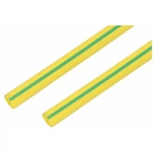 Rexant Термоусаживаемая трубка REXANT 25,0/12,5 мм, желто-зеленая, упаковка 10 шт. по 1 м (10 уп.)