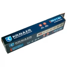 Сетевой фильтр KRAULER KR-6 1.8м 6 розеток