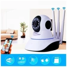 Камера видеонаблюдения дома Wi-fi с датчиком движения и ночным наблюдением / Luoweite