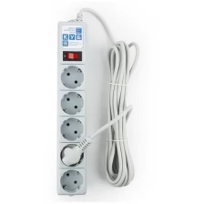 PowerCube Сетевой фильтр 5.0м 5 розеток SPG-B-15-WHITE , белый