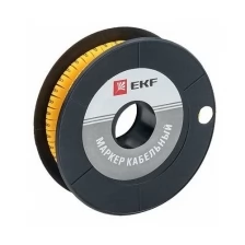Маркер-кабельный 6,0кв.мм "8" (к-500ед) (ЕС-3) (plc-KM-6-8)/1рул/ EKF