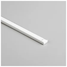 Накладной профиль General для светодиодной ленты, 2 м, 16 × 7 мм, матовый рассеиватель, аксессуары