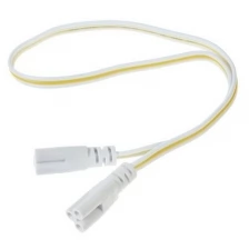 Комплектующие для светильников Без бренда Провод соединительный для светильников, разъем L/N/G, 50 см, белый