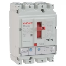 Выключатель автоматический в литом корпусе YON MD250F-TM160