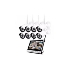 YouSmart Комплект видеонаблюдения YouSmart WIFI IP 3K KIT 8 камер с монитором 12 дюймов (3K)