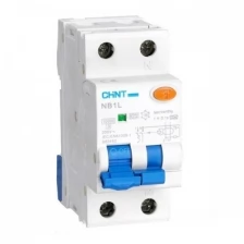 Выключатель автоматический дифференциального тока 1п+N C 10А 30мА тип AC 10кА NB1L (36мм) (R) CHINT 203105