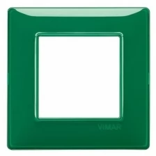 ABB рамка 1-постовая, 2-модульная, без монтажных лапок, серия Restylo, цвет оливковый (арт.: 2771.2 VO)