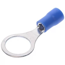 Кольцевой изолированный наконечник REXANT диам.10.5мм 1.5-2.5кв.мм синий 08-0037