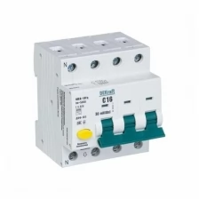 Выключатель автоматический дифференциального тока АВДТ 3Р+N 16А 30мА тип AC С ДИФ-103 6кА SchE 16213DEK