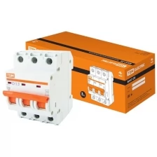 Автоматический выключатель TDM ELECTRIC ВА47-29 3Р 13А 4,5кА х-ка D (SQ0206-0172)