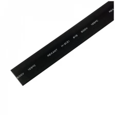 Rexant Термоусаживаемая трубка REXANT 15,0/7,5 мм, черная, упаковка 50 шт. по 1 м (50 уп.)