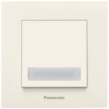 Кнопка звонка Panasonic Karre Plus скрыт. 1кл. IP20 бежевый (упак.:1шт) (WKTC00202BG-RU)