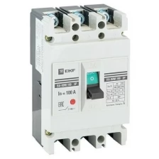 Выключатель автоматический 3п 100/80А 35кА ВА-99М PROxima EKF mccb99-100-80m (Цена за: 1 шт.)