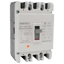 Автоматический выключатель ANDELI AM1-250L/3P 125A, 35KA ADL06-038