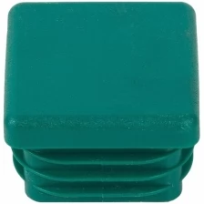 Заглушка профиля Walraven 30x30 мм, цвет зеленый 6566002