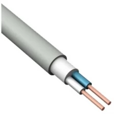 Электрический кабель NYM-O 2x2,5 мм2 ГОСТ (5 м)