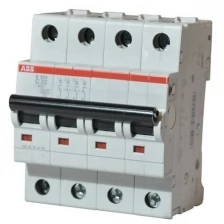 Автоматический выключатель ABB System pro M compact S204 4P (C) 6kA 25 А