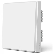 Умный выключатель Xiaomi Aqara Smart Wall Switch D1, одинарный с нулевой линией QBKG23LM