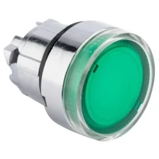 Исполнительный механизм кнопки XB4 зеленый плоский возвратный без фиксации, с подсветкой EKF PROxima XB4BW-G