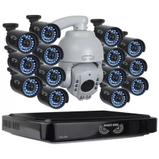 Система видеонаблюдения Night Owl 2Tb [B-A720-162-14-1PTZ]