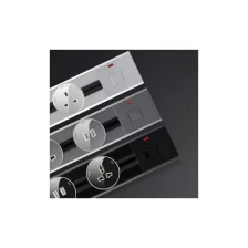 Трековая розетка-адаптер Herepow 16A 3-PIN Socket (Type I) Black