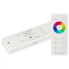 021096 Контроллер SR-2839W White (12-24 В,240-480 Вт,RGBW,ПДУ сенсор)) (ARL, IP20 Пластик)