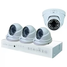 Комплект Видеонаблюдения AHD 1MPX Для Дома и Офиса 8+4