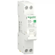 Выключатель автоматический дифференциального тока (диф) RESI9 1P+N С 25А 6000А 30мА 18мм тип AC SchE .