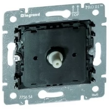 Legrand PRO 21 Мех Светорегулятор поворотный, 400Вт, л/н и г/л 230В для Galea Life 775654
