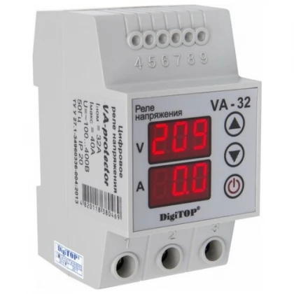 Реле контроля напряжения Digitop VA-32A арт. 578148053 купить в Москве недорого